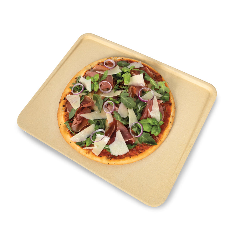 Pietra per pizza rettangolare "Deluxe" cm 40x32x2