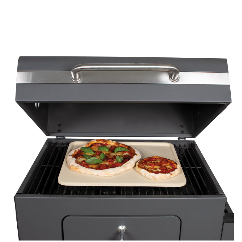 Pietra per pizza rettangolare "Deluxe" cm 40x32x2