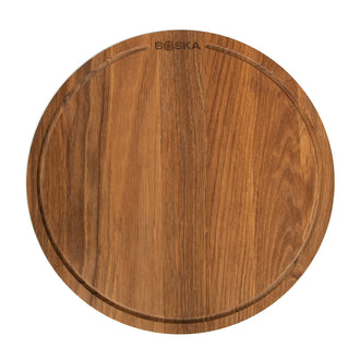 Tagliere per servire pizza tondo L "Friends" cm Ø34x2