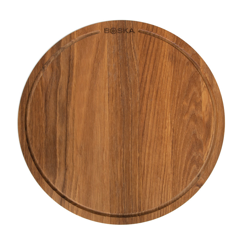 Tagliere per servire pizza tondo L "Friends" cm Ø34x2