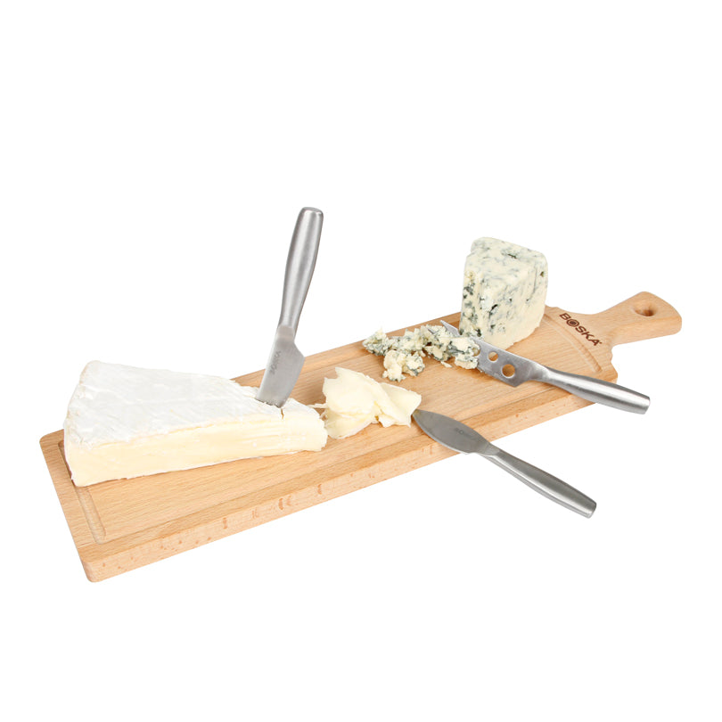 Kit formaggio rettangolare "Amigo", 4 pezzi cm 44,5x11x1,5