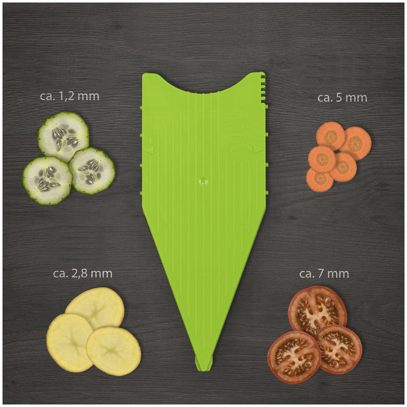 Affettaverdura "V5 Power Line", Kit 5 pezzi cm 38x15