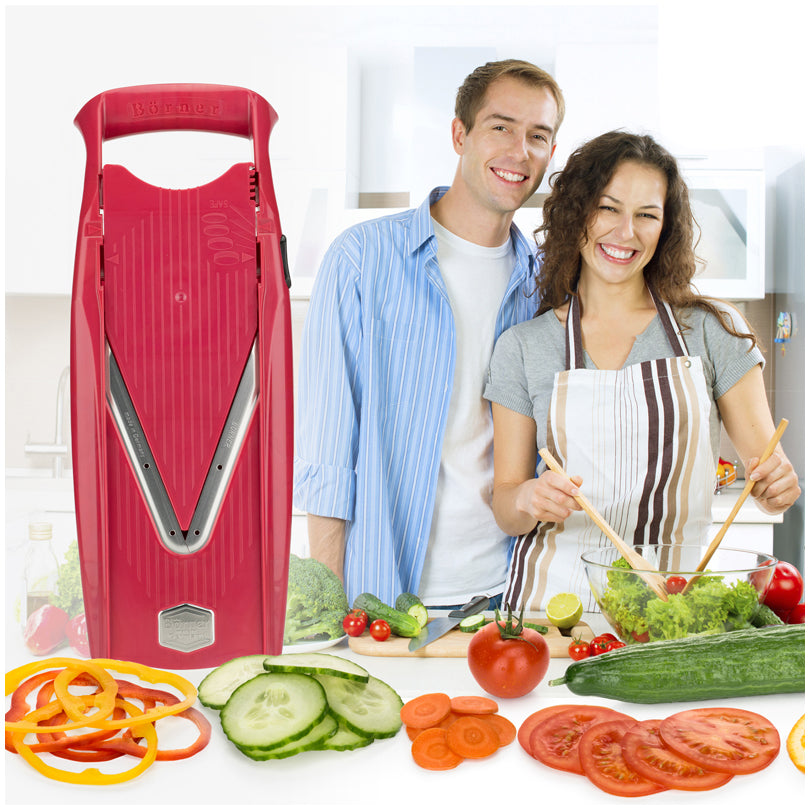 Affettaverdura "V5 Power Line", Kit 5 pezzi cm 38x15