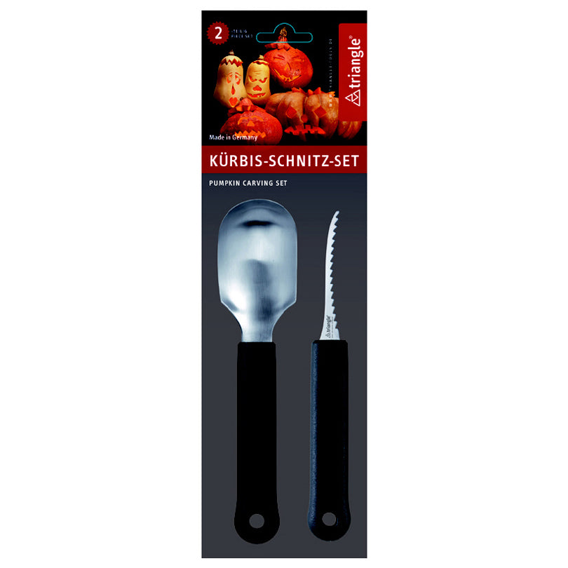 Set coltelli per zucca 2 pezzi Cm 18/cm 18,5