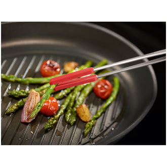 Pinza BBQ con punte in silicone cm 30