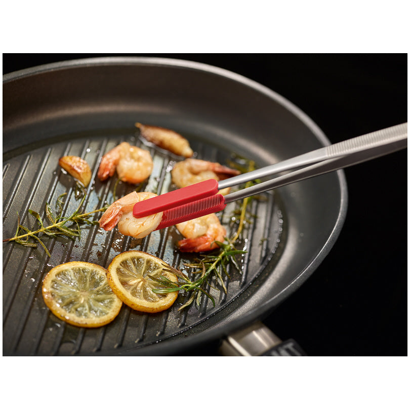 Pinza BBQ con punte in silicone cm 30