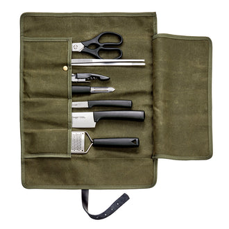 Borsa (vuota) per utensili da taglio in Canvas cerato cm 35,5x46