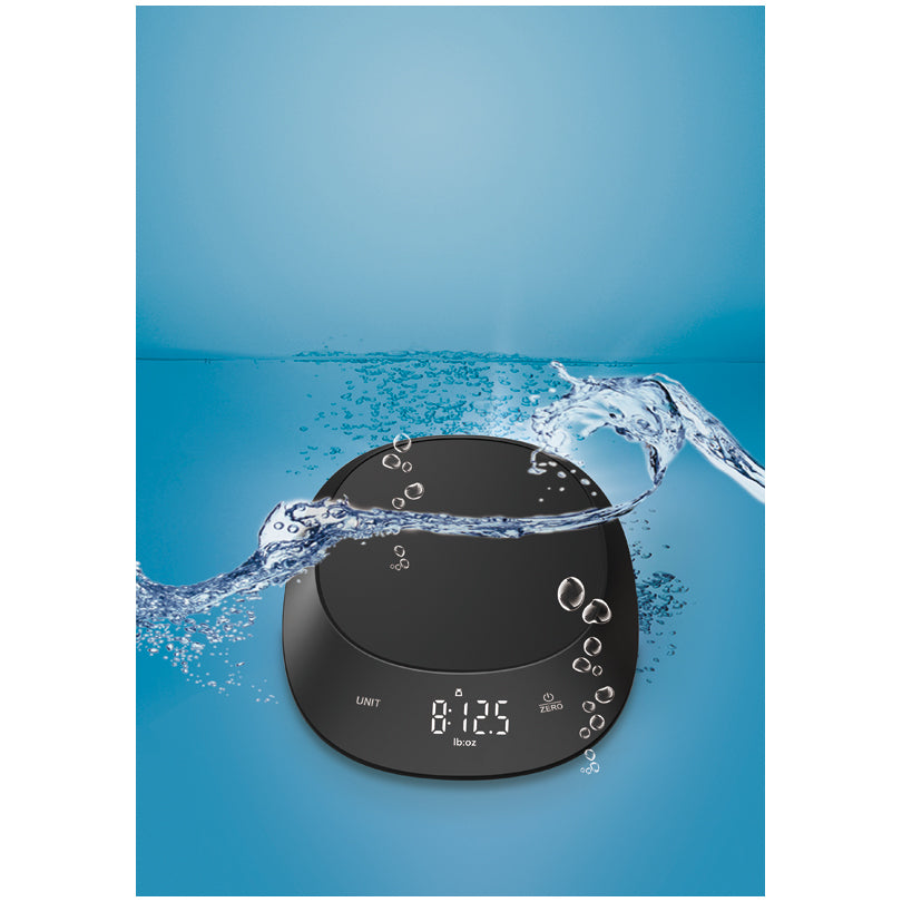Bilancia da cucina digitale "Waterproof & Dustproof" 1g/5kg cm 20,3x18x2,1