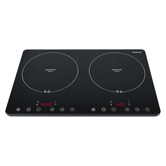Piano di cottura ad induzione doppio IK650 SLIM cm 60x38x4