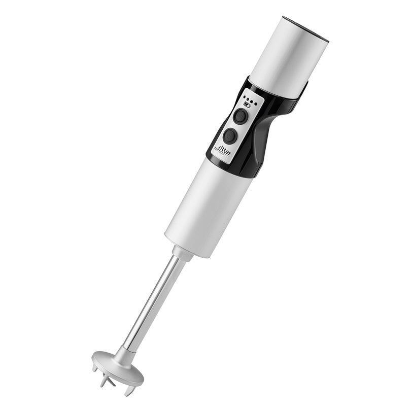 Set frullatore a immersione con 4 accessori e 2 contenitori per mescolare "Vertico 7 +", cordless cm 15x15,5x44