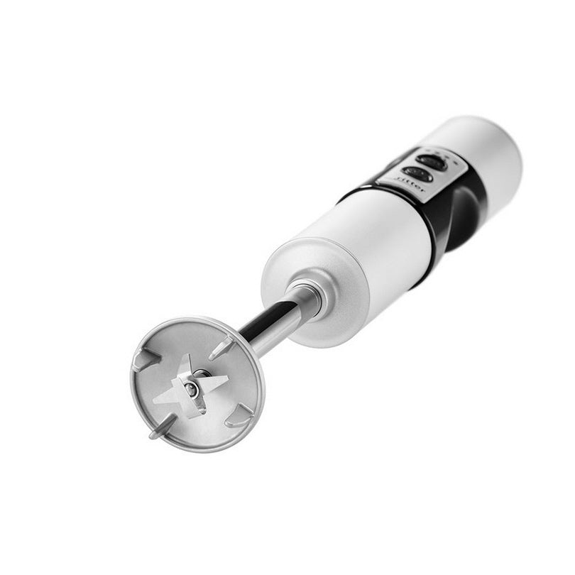 Set frullatore a immersione con 4 accessori e 2 contenitori per mescolare "Vertico 7 +", cordless cm 15x15,5x44