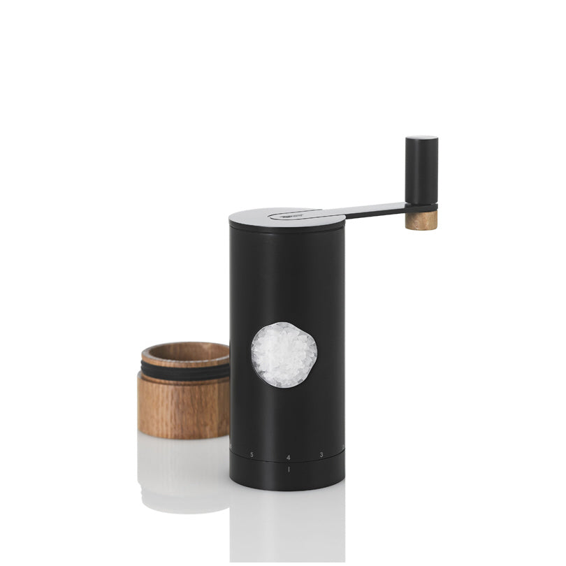 Macina a manovella "PowerMill", per pepe o sale cm Ø6x20