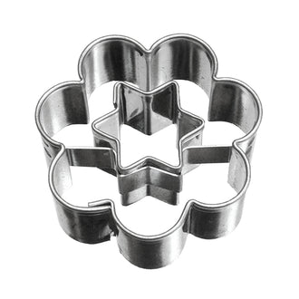 Stampino Fiore con stella cm Ø3,8