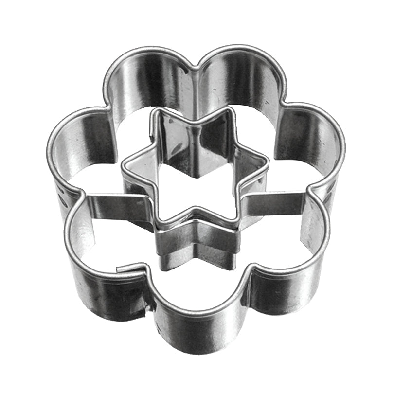 Stampino Fiore con stella cm Ø3,8