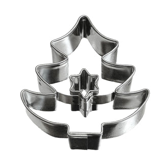 Stampino Abete con stella cm 4,6x4,2