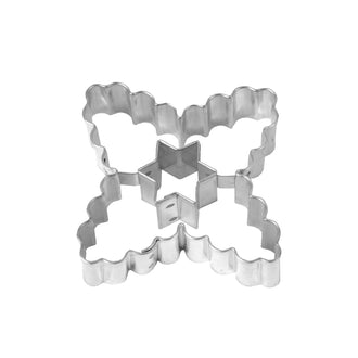 Stampino ondulato con stella cm 4,8x4,8