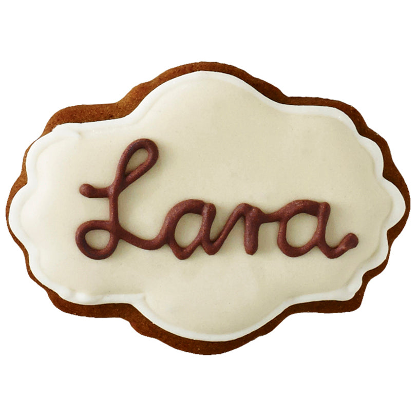 Tagliabiscotti Etichetta Poesia cm 8