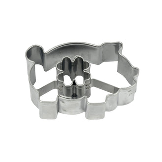 Stampino Maiale con quadrifoglio cm 4,5x2,5