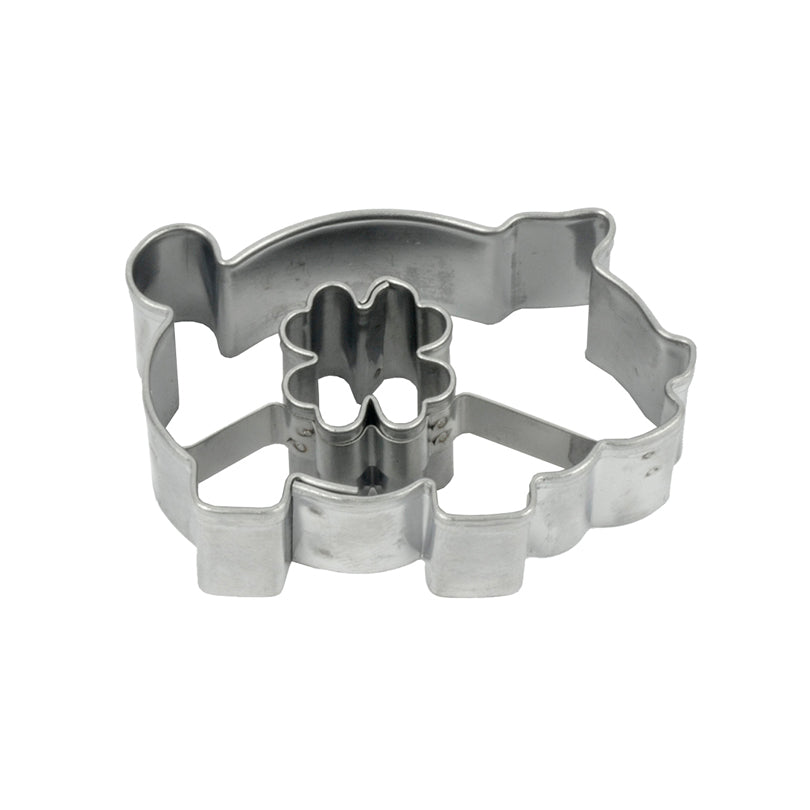Stampino Maiale con quadrifoglio cm 4,5x2,5
