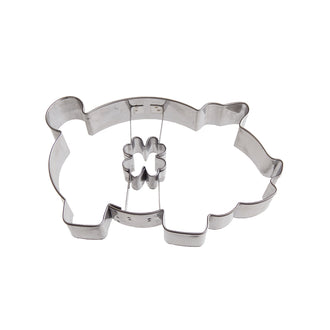 Stampino Maiale con quadrifoglio L cm 10,5x6