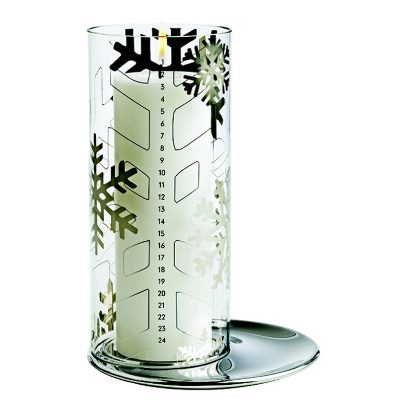 Lantera con sottobicchiere "24"