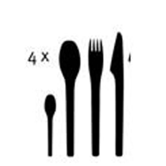 Posate "EM" set da 16pezzi