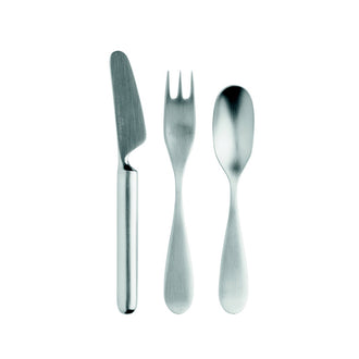 Posate per bambini, composto da coltello, forchetta e cucchiaio