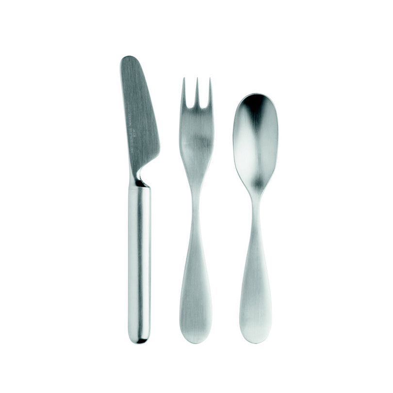 Posate per bambini, composto da coltello, forchetta e cucchiaio