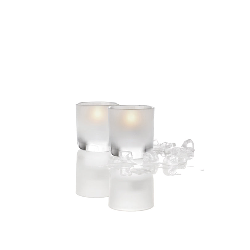 Portalumini "Frost" 2pezzi CM 7X7,5