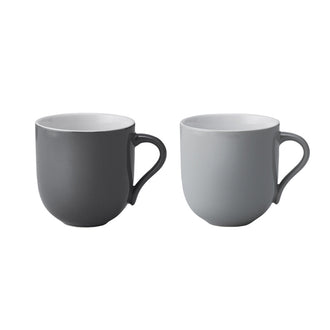 Mug "Emma"  grande 2 pezzi assortiti ml 380/cm 9x9,5