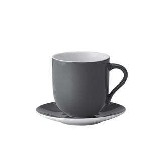 Tazza Da Caffè Samunshi 'Ich Denke An Fitness' | Ceramica Nera 95x82 Mm | Idea Regalo Stampata In Germania