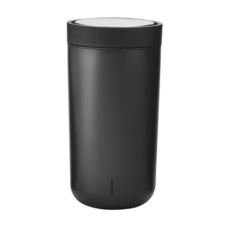 Mug termico a doppia parete in acciaio "To Go Click" l 0,4/cm Ø8,3x17