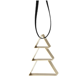 Ornamento albero di Natale da appendere piccolo "Figura" cm 4x1,3x6