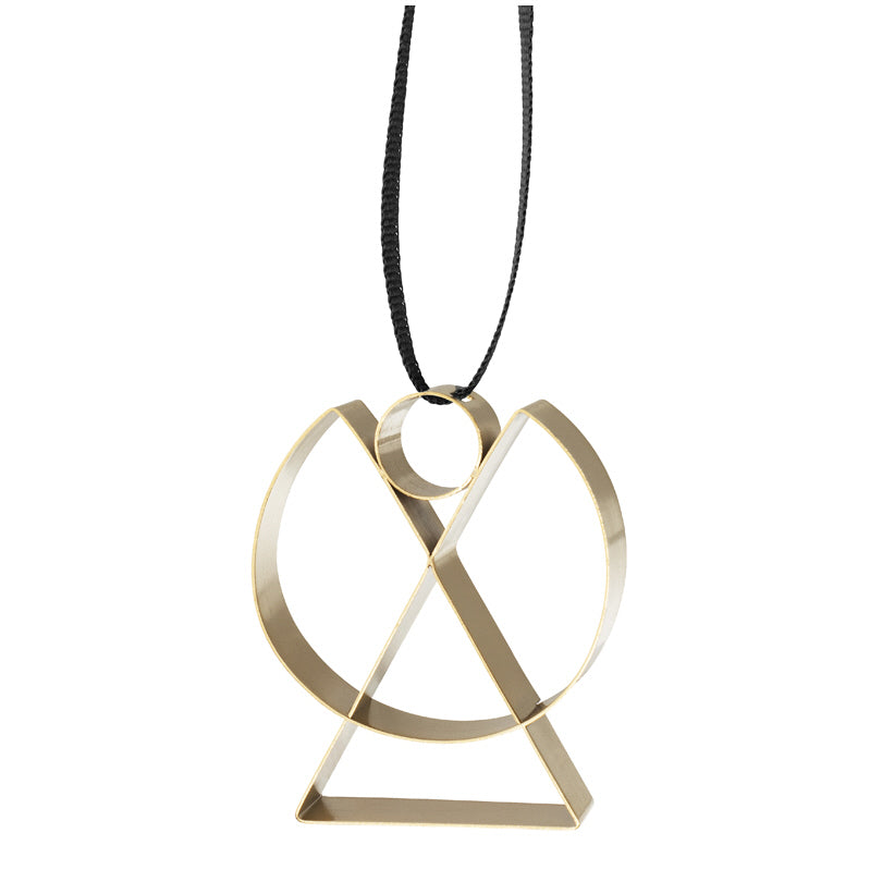 Ornamento angelo da appendere piccolo "Figura" cm 5x1,3x6