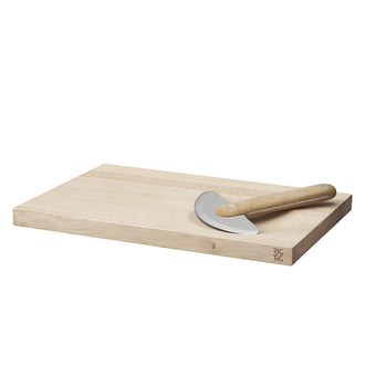 Set mezzaluna & tagliere per erbe "Herbs" cm 32x22x2