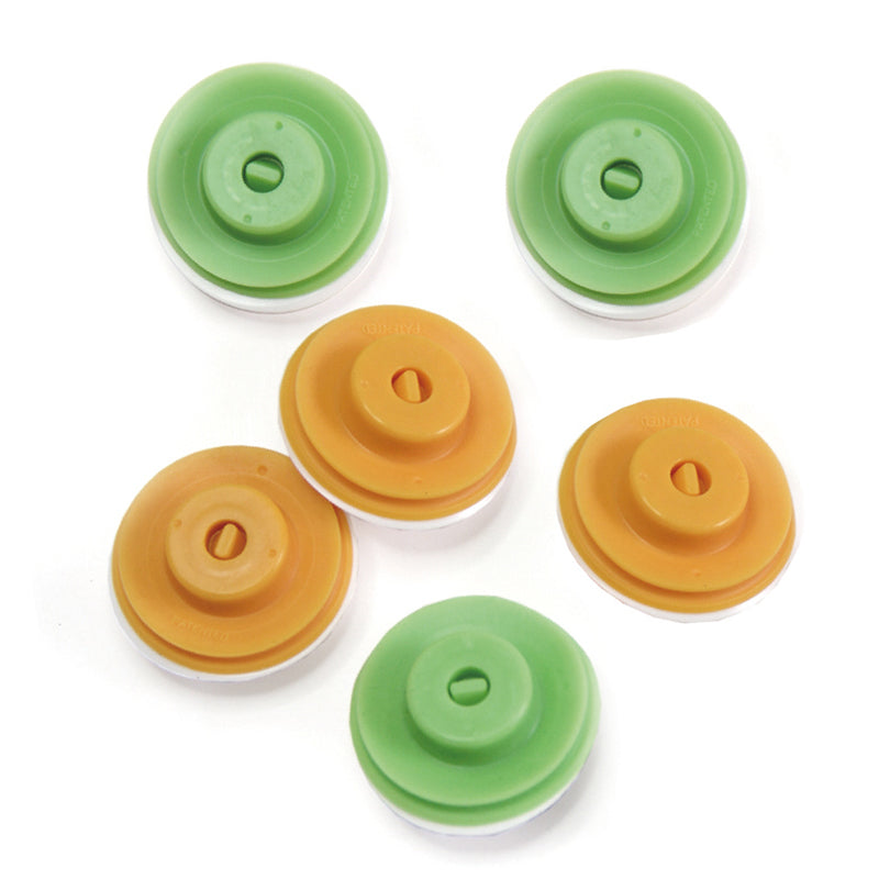 Valvole ricambio per Vacucklick, confezione da 6 pezzi CM 3,5