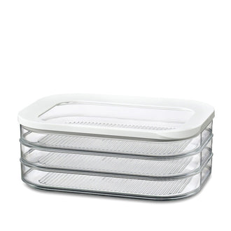 Contenitore per frigo  "Modula" 3 pezzi cm 22,4x16x8,6/ml550