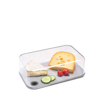 Campana per formaggio con vassoio/tagliere cm 27,1x17,4x10,3