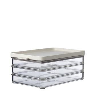 Contenitore frigo per affettati "Omnia", a 3 scomparti cm 23x15x10