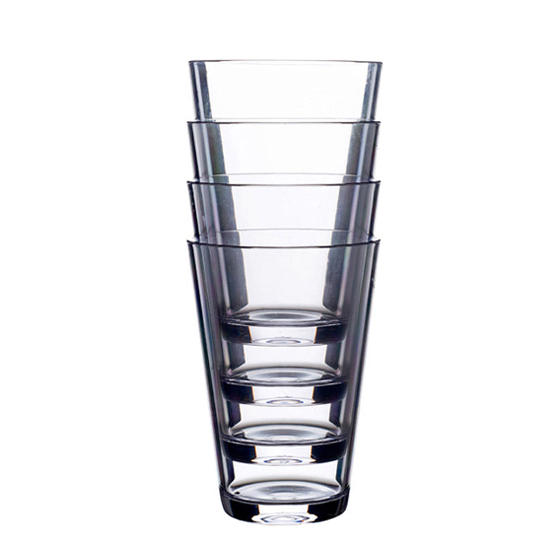 Bicchiere bibita "Flow" cm 8,5x8,5x12/ml275