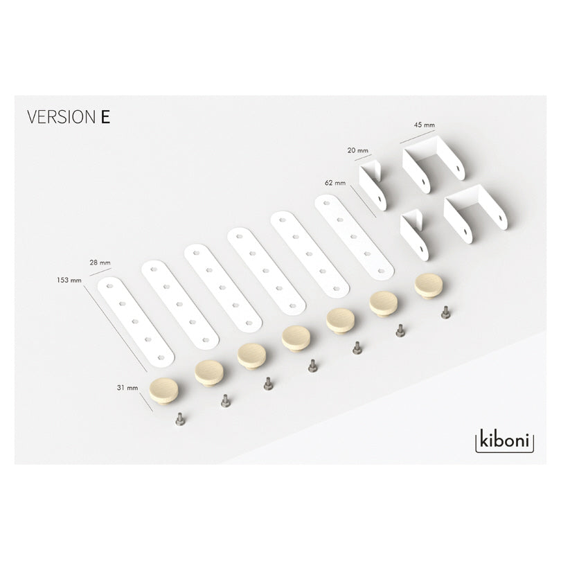 Gancio HEXA - sistema multifunzionale, versione E