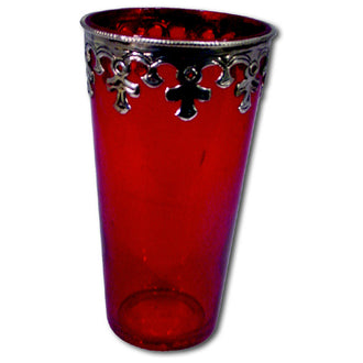 VASO CON.ROSSO VET.CM9X16,5