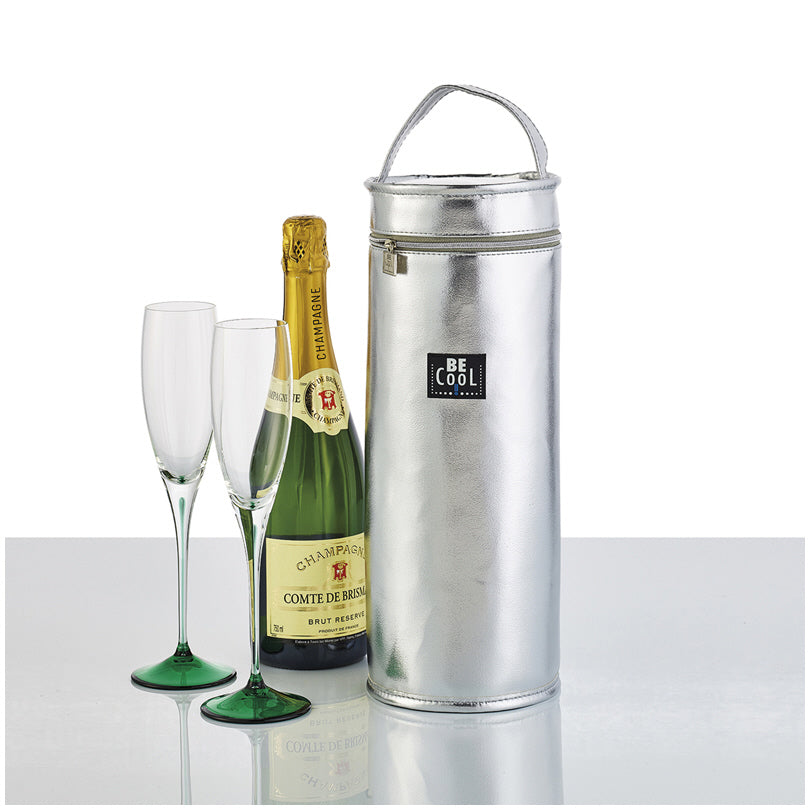 Borsa raffredda-champagne Silver l 2/cm Ø 13x33