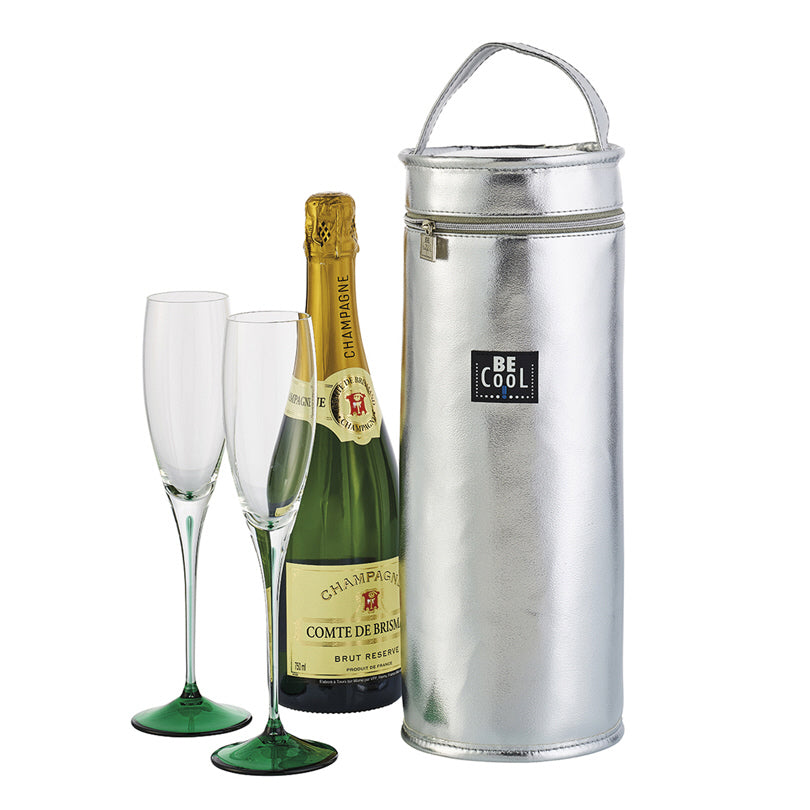 Borsa raffredda-champagne Silver l 2/cm Ø 13x33