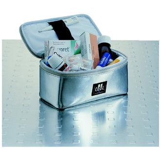 Borsa cosmetici/medicinali BE CooL Silver, large l 1,5/cm 20x10x9,5