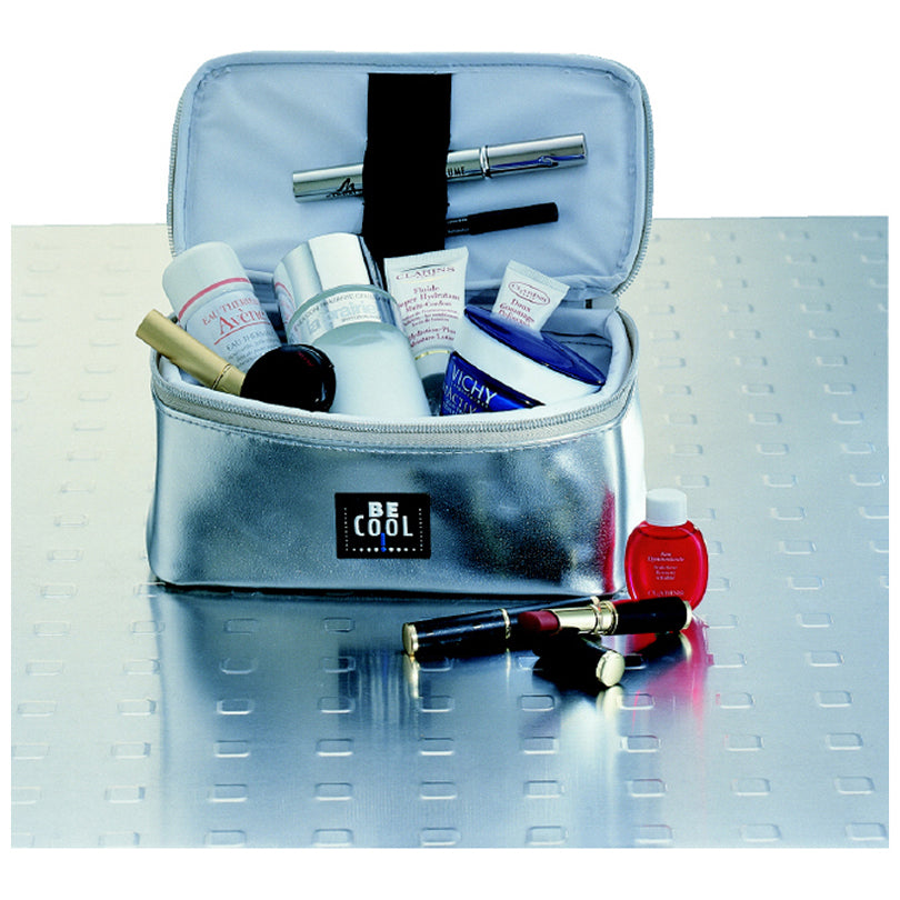 Borsa cosmetici/medicinali BE CooL Silver, large l 1,5/cm 20x10x9,5