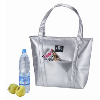 Borsa termica BE Cool Silver "Shopper", large l 22,5/cm 52x13x39