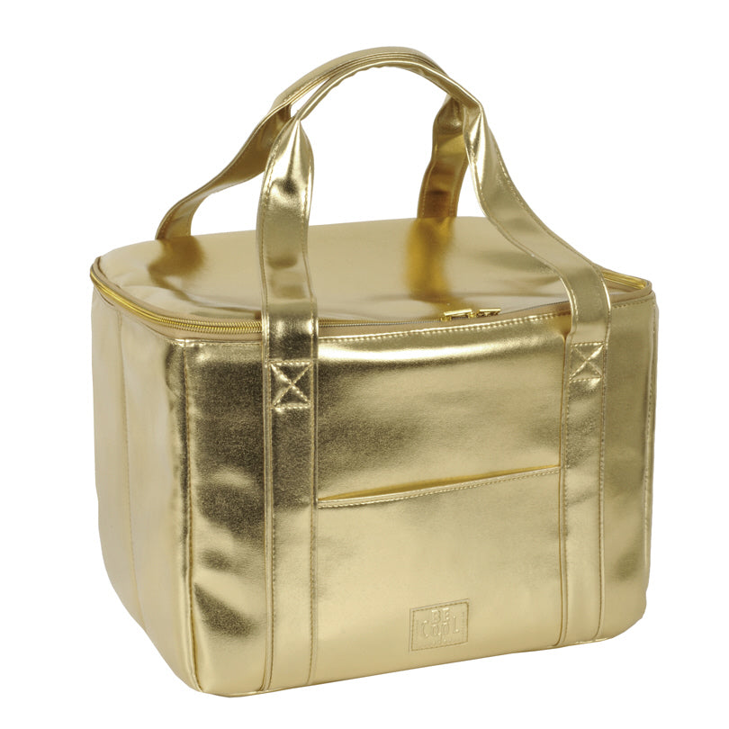 Borsa termica BE Cool Gold "City", medium l 13,5/cm 33x19x27