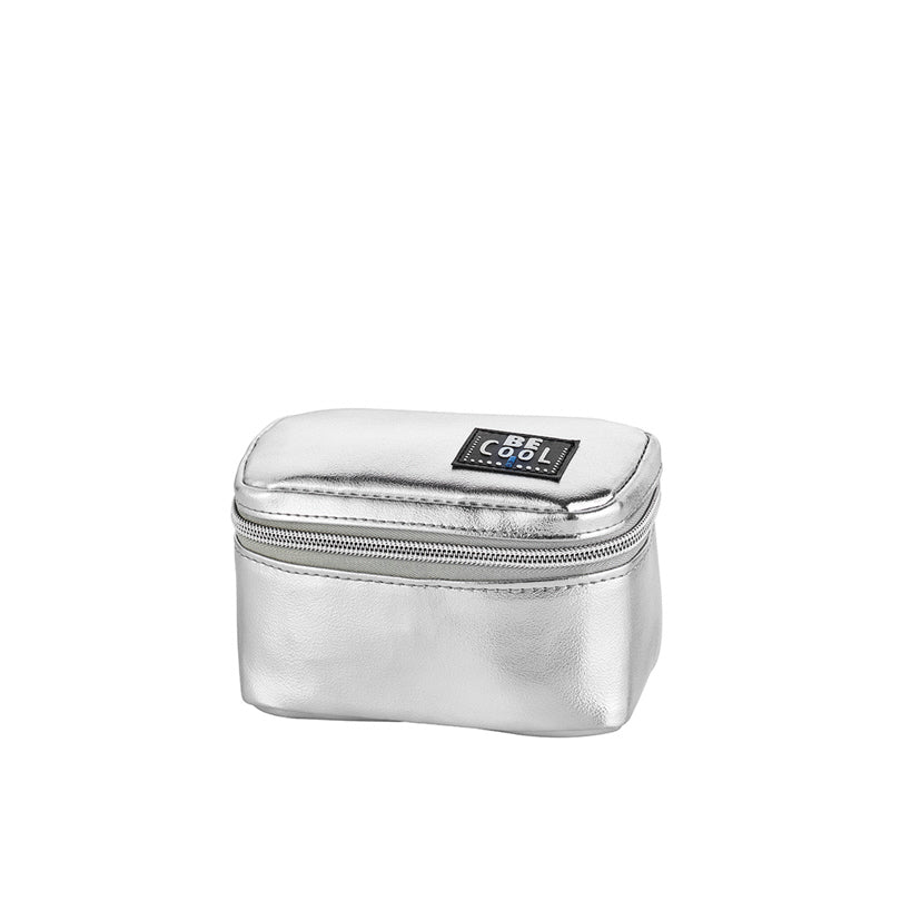 Borsa cosmetici/medicinali BE CooL Silver, small l 0,5/cm 14x8x8