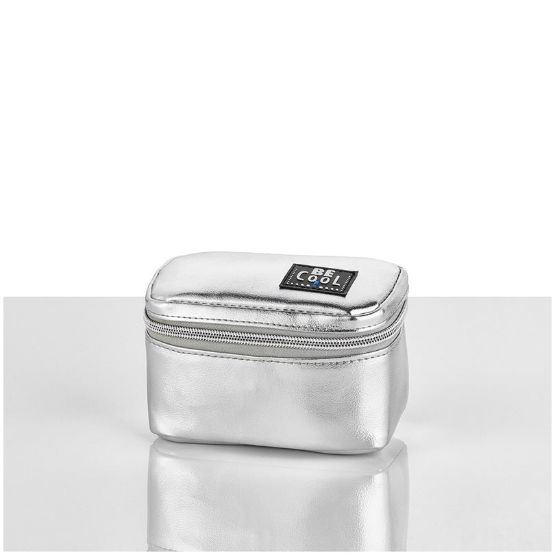 Borsa cosmetici/medicinali BE CooL Silver, small l 0,5/cm 14x8x8